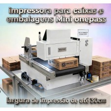 Impressora para caixas e embalagens Mini Onepass