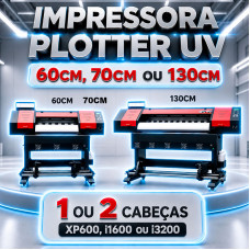 Impressora Plotter UV  60, 70 ou 130cm de largura de impressão