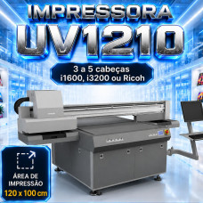 Impressora UV1210 grande formato
