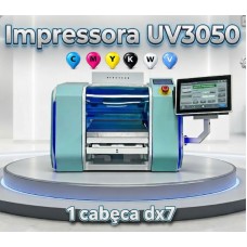 Impressora UV3050 com 1 cabeça DX7