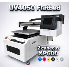 Impressora UV 4050 com 2 cabeças de impressão