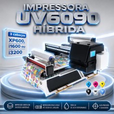 Impressora UV 6090 híbrida