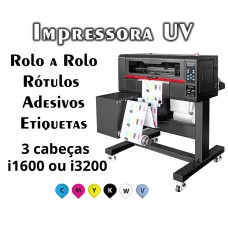 Impressora UV LW30 para Rótulos, etiquetas e adesivos